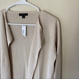 Juliette cardigan linen blend from JCrew BNWT